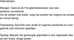 Fist Lube Poeder voor 10 liter glijmiddel met Fist Lube Shaker en de Fist Lube Shooter — thumbnail 4