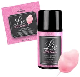 Sensuva - Lic-o-licious Oral Delight Creme Suikerspin 50 ml — thumbnail 2