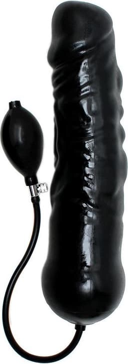 Rimba - XXL Opblaas Dildo Met Stevige Kern 34 x 7,5 cm — thumbnail 1