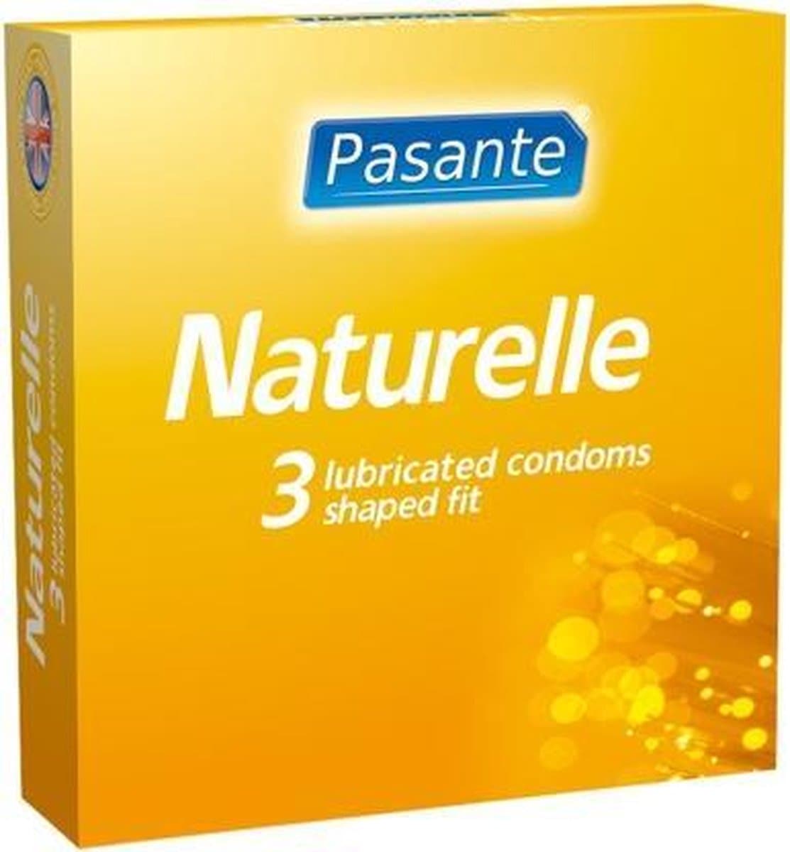 Pasante Naturelle - 3 stuks - Condooms — afbeelding 1