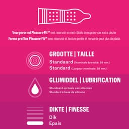 Durex Condooms Pleasure Me 10st - 5 Stuks - Voordeelverpakking — thumbnail 3
