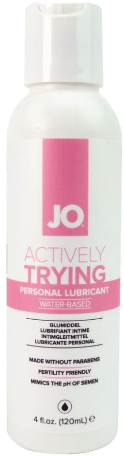 System JO - Actively Trying (TTC) Glijmiddel 120 ml — thumbnail 1