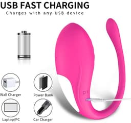 Vibrators voor Vrouwen met App Control - Sex Toys voor Vrouwen Koppels - G Spot Bullet Vibrator met 10 Vibratie Standen- Clitoris Stimulator - Dildo Vibrator Realistisch - Seksspeeltjes - Erotiek - Vibrerend Ei - Anale Speeltjes — thumbnail 3