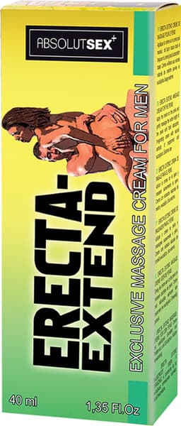 RUF Erecta Extend - Stimulerend Middel - Vertragende en Verkoelende Creme voor Mannen - 40ml — thumbnail 2