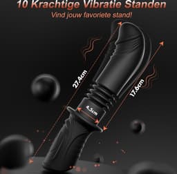 IntiMate® Samurai - Luxe G-Spot Viberator met 10 Krachtige Vibraties & 3 Stoot Standen - Dildo Stimulator met Laag Geluidsniveau - Ergonomisch Ontworpen Seksspeeltje - Veilig Lichaamsmateriaal - Waterdicht & USB Magnetisch Oplaadbaar — thumbnail 3