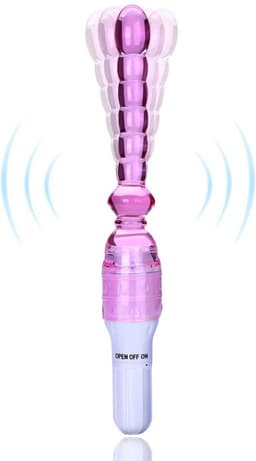 Erodit® Flirting Anaal Vibrator- paars vibrerende kralen buttplug -G-Spot -Prostaat- Anaal dildo- vibrator voor mannen, vibrator voor vrouwen zonder batterij - Seksspeeltjes beginners - Sex toys- sex speeltjes- Erotiek koppels — thumbnail 6