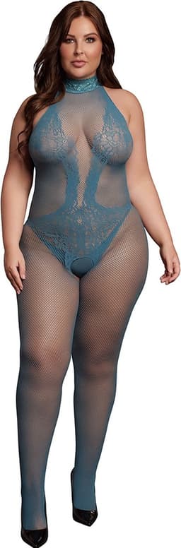 Visnet en Kant Bodystocking - Koninginneformaat — thumbnail 15