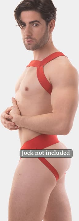 Barcode Berlin Harness Matt Pop Redtomato - MAAT XL — thumbnail 2