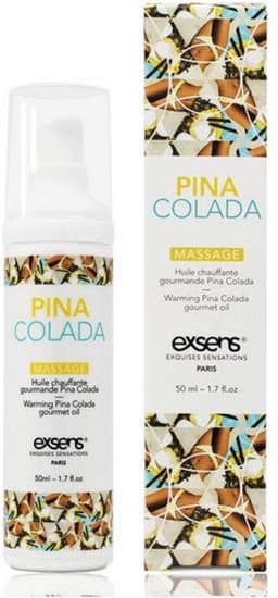 Verwarmende Massage Olie Met Smaak - Pina Colada — thumbnail 3