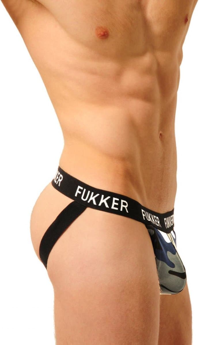 Jockstrap Fukker Camo maat Small — afbeelding 1