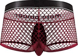 Male Power Cock Pit - Mini Cockring Short burgundy S — thumbnail 4