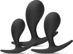 Anaal Plug Set - Zwart — thumbnail 1