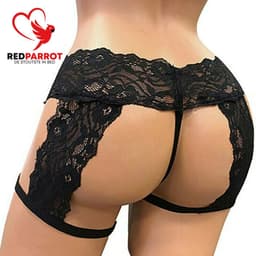 Heren sexy sissy ondergoed - G-string - Penis buidel - Kant - Ademend - Slip — thumbnail 1