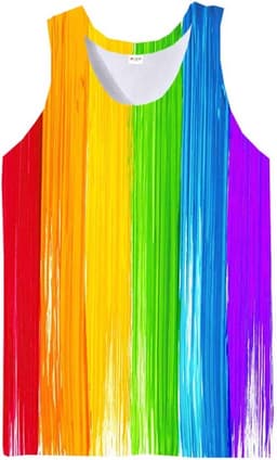 Regenboog Hemd - Pride - Sexy - Rollenspel - Mannen — thumbnail 4