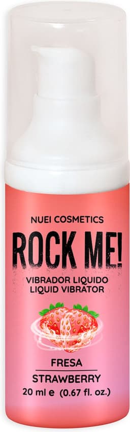 Liquid Vibrator - Strawberry - 0.68 fl oz / 20 ml — thumbnail 1