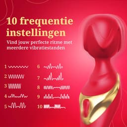 Superwomen® - Magic Wand Vibrator voor Vrouwen – Vibrator - Dildo - Clitoris Stimulator – G Spot - Sex Toys – Seks Speeltjes – Buigbaar – Stimuleert G Spot & Clitoris tegelijk — thumbnail 10