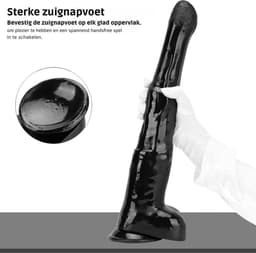 Extreme Mega Dildo 47cm - Grote Dildo - Dikke Dildo - Extreme Dildo - Anaal Groot - Reusachtige Dildo XXL - Buttplug XXXL Monster Dildo - Fantasy Dildo - Dragon Dildo - Animal dildo - Anaal Groot - Zuignap — thumbnail 3