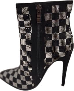 RUON- LUXE - ENKELLAARSJE MET MARCESITEINLEG-NAALDHAK-BLACK-39 — thumbnail 2