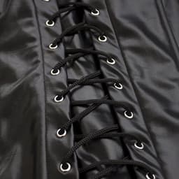 vscnovelty® BDSM - sexy Bodystocking set - Roleplay - SM - Fetish - PU-leer - Zwart — thumbnail 5