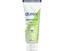 Durex - Glijmiddel Naturel - 100% Natuurlijk - Waterbasis - 100 ml