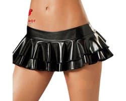 Korte rok - Erotische lingerie - Intieme kleding - Seks - BDSM - SM - Verleidelijke rok - Verfijnde rand