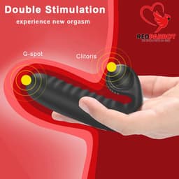 Premium vingervibrator - Krachtige stimulans - Tien trilstanden - Topkwaliteit - Erotische vibrator - Hoogwaardige uitvoering - Intimiteit - Vingeren — thumbnail 3