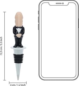 Groom Bottle Stopper — thumbnail 2