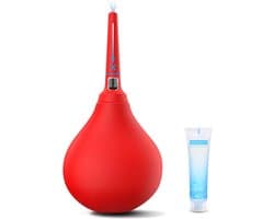 Enema Bulb Anal Douche Rood - Anaal Douche - Klysma - Enema - Anaaldouche - Anal Douche - Intieme douche