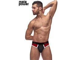 Male Power Panel Thong black L/X