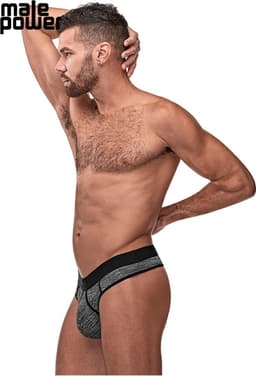 Male Power Sport String grey S/M — thumbnail 4