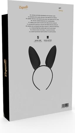 COQUETTE CHIC DESIRE HEADBAND WITH BUNNY EARS — thumbnail 7