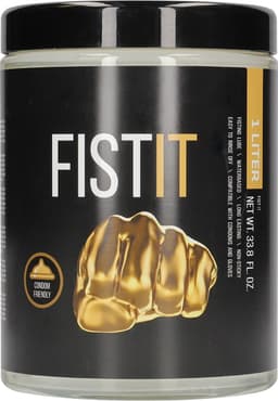 Fist It Jar Glijmiddel op Waterbasis in Handige Emmer - 1000ml — thumbnail 1