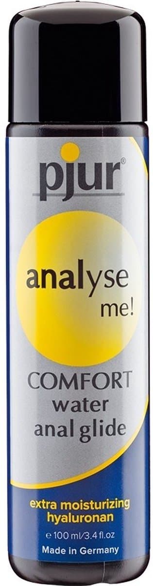 Pjur Analyse Me Comfort - Glijmiddel Waterbasis - 100 ml - Maakt De Huid Elastisch - Anaal — afbeelding 1