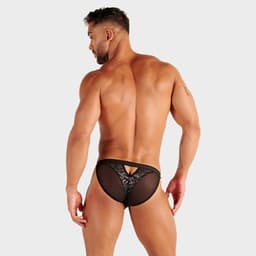 WOH heren tanga slip pure seduction zwart — thumbnail 6