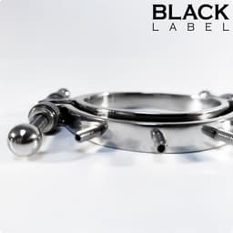 Black Label - Pussy Klem met Spikes - RVS — thumbnail 5