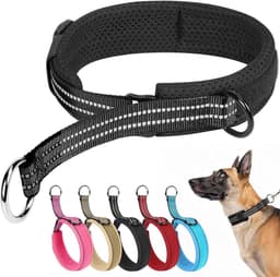 Verstelbare Martingale Halsband voor Honden - Khaki - Geschikt voor Middelgrote Rassen — thumbnail 7