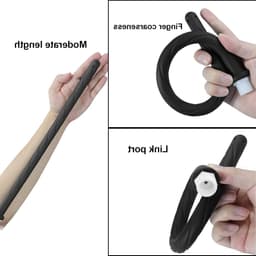 Flexibele Douche- en Enema Set met 4 Openingen, Comfortabele Siliconen Nozzle en 150 cm Slang voor Mannen en Vrouwen, Ideaal voor Hygiëne en Ontspanning — thumbnail 3