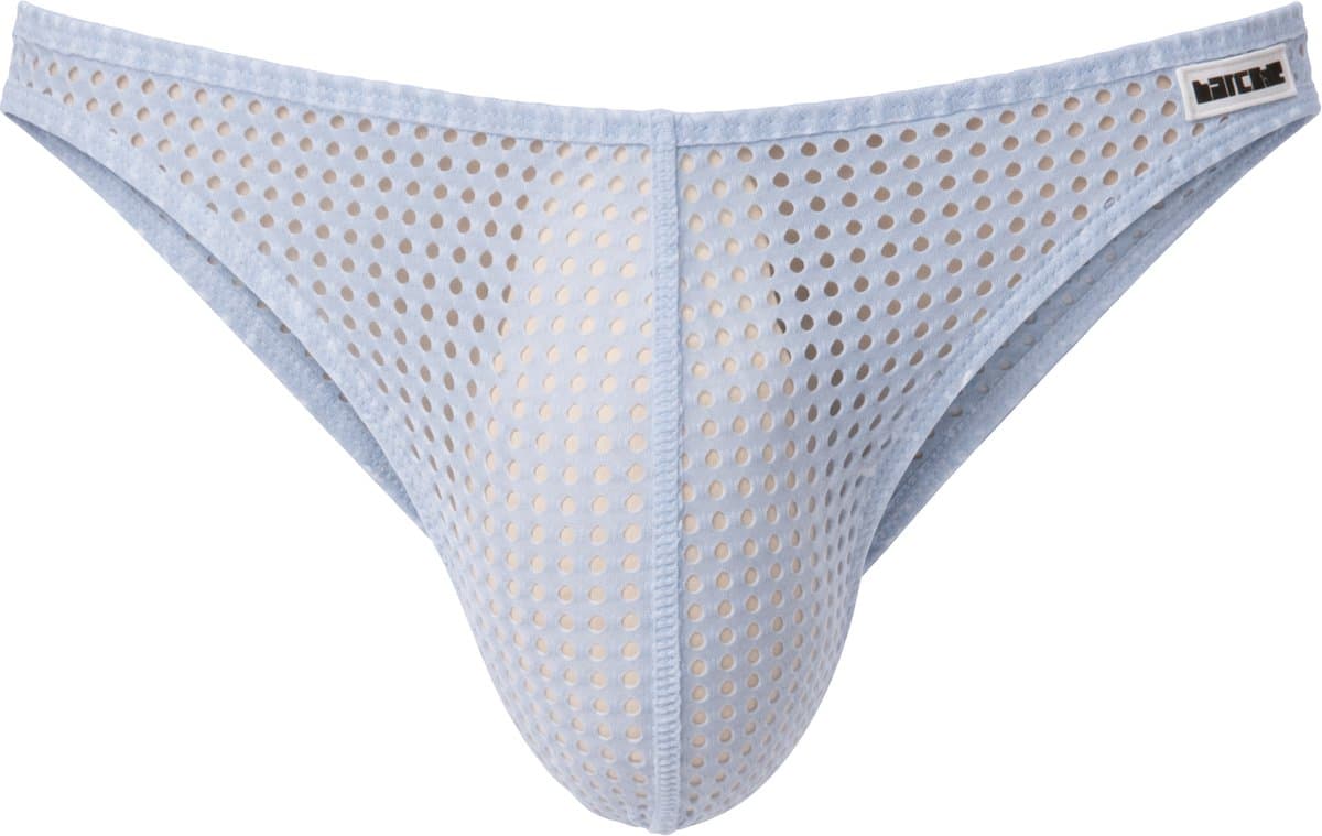Barcode Berlin Reigi Brief Bluebeige - MAAT M - Erotisch Heren Ondergoed - Slip voor Man - Sexy mannen Slip — afbeelding 1