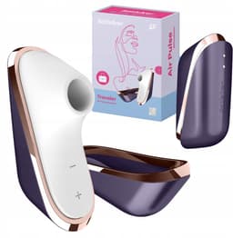 Satisfyer Traveler - Luchtdruk Vibrator - Blauw/ Wit — thumbnail 1
