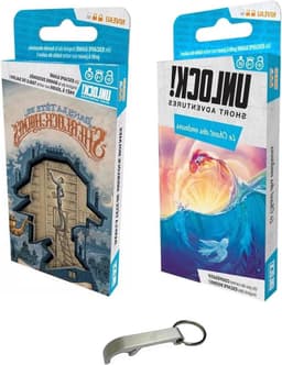 Avontuur Spel Set - Escape Room Spelletjes - Thuis Puzzelen - Korte Avonturen - 11.5 cm x 13 cm - Multicolor — thumbnail 1