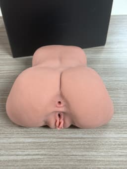Masturbator- sex toys voor mannen- vagina en anus- vibreert- kunst vagina — thumbnail 4