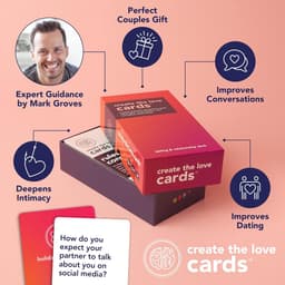 Liefdeskaarten - Gesprekskaarten - Relatie Verdiepen - 4 Categorieën - 80 Vragen - Meerdere Kleuren — thumbnail 4