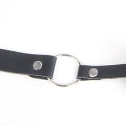 Zeloria Ball Gag – Verstelbare Mouth Gag Met Ademopeningen – BDSM Accessoire – Zwart — thumbnail 3