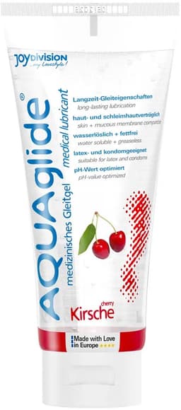 Aquaglide Cherry - 100 ml - Glijmiddel — thumbnail 10