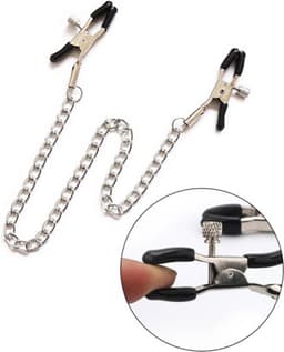 Twee Tepelklemmen Met Ketting - BDSM — thumbnail 2