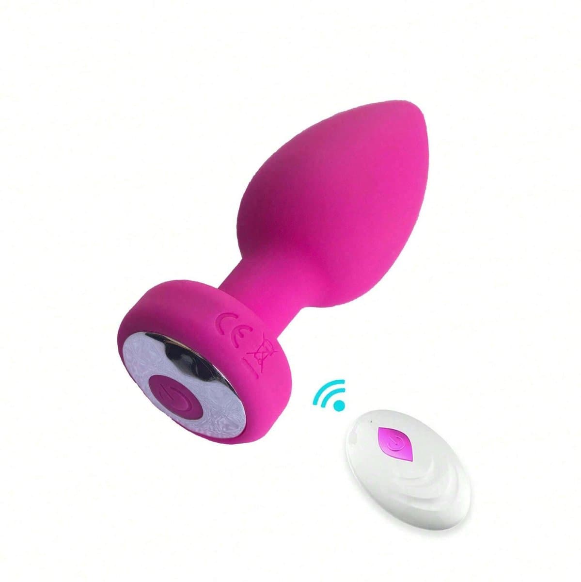 Oneay Vibrerende Anale Plug met Afstandsbediening – Prostaat Massager voor Mannen & Vrouwen – 10 Vibratiestanden – Draadloos Seksspeeltje – Kleine Buttplug voor Beginners – Stil & Waterbestendig – Roze rood — afbeelding 1