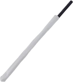 Fluit Reinigingsset - Blaasinstrument Onderhoud - Instrument Schoonmaken - Flexibele Siliconen Staaf - 40 x 5 x 1 cm - Zwart — thumbnail 4