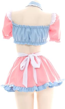 Sexy Schoonmaakster Outfit - Anime - Cosplay - Lingerie - Korte Rok — thumbnail 2
