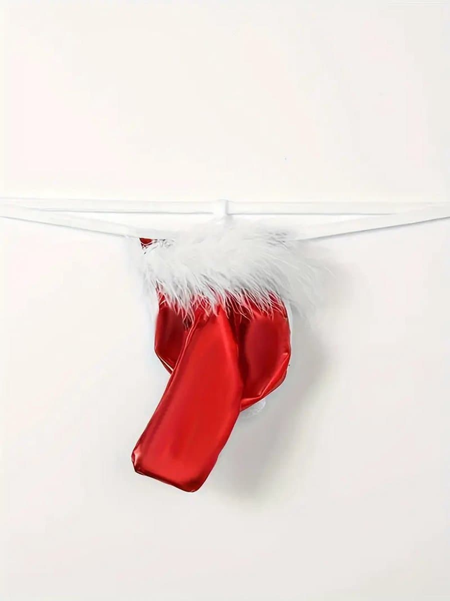 kerst string heren sexy christmas mannen kerst lingerie sexy — afbeelding 1
