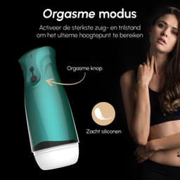 Intimate Desires® London - Masturbator voor man - Pocket Pussy - Tril- & Zuigfunctie - Automatische Masturbator - Sex Toys voor mannen - Oplaadbaar — thumbnail 3